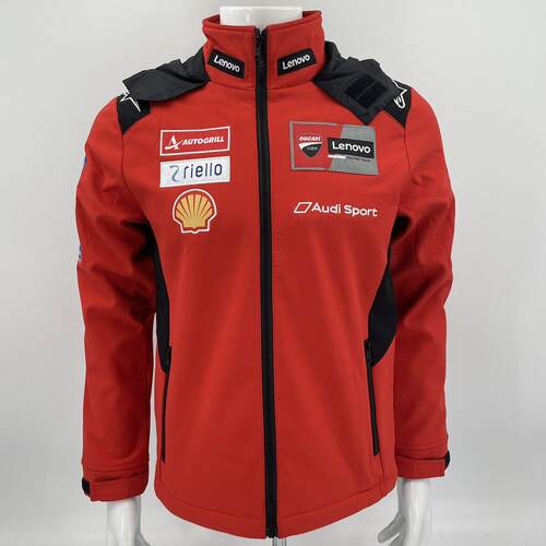 MoToGP机车赛事杜卡迪厂队服 秋冬季骑行软壳冲锋衣DUCATI赛道服
