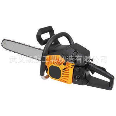 出口配置58cc汽油锯供应，厂家直销CHAINSAW专业园林锯链锯