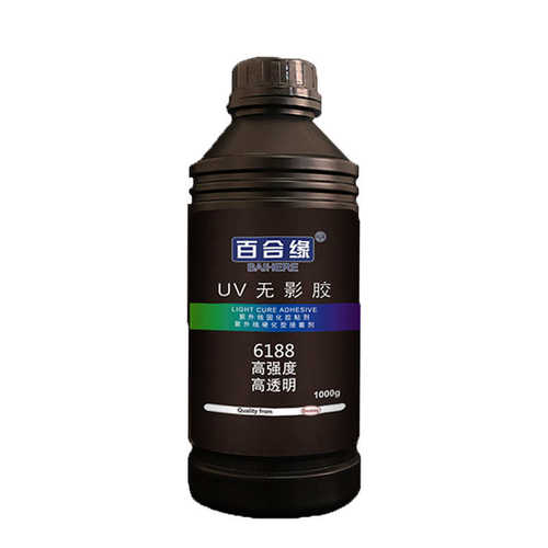 批发透明固化胶粘剂UV树脂无影胶金属塑料亚克力常温快干胶粘胶