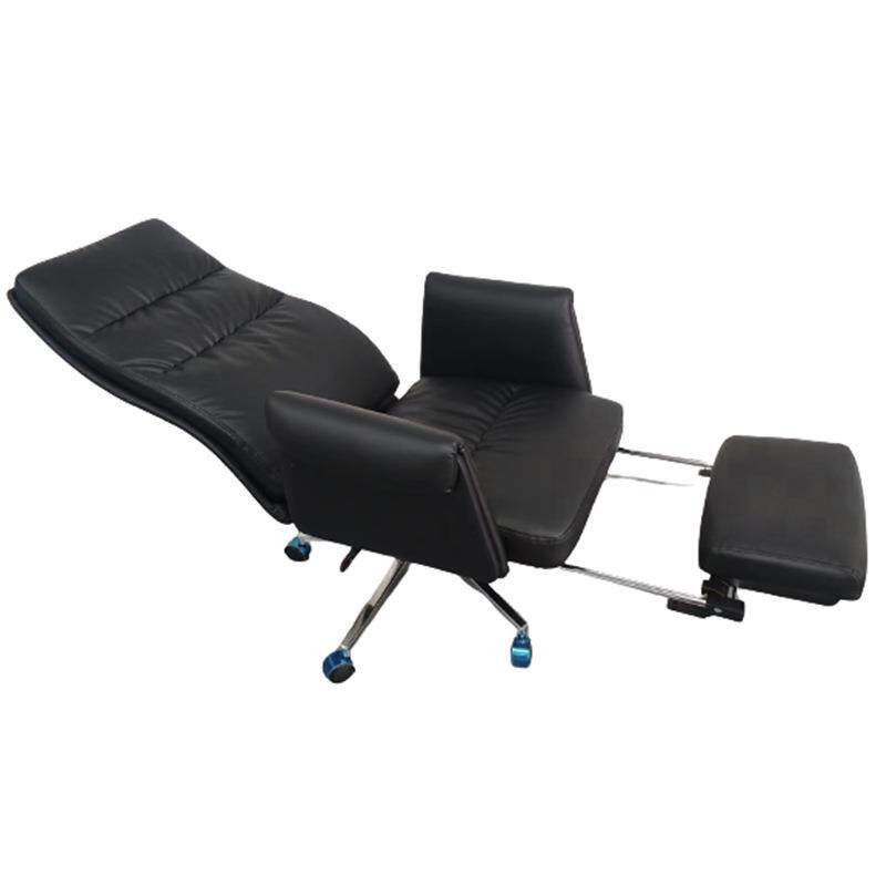 老板椅午休转椅人体工学可躺办公椅子升降电脑椅舒适久坐午睡椅子