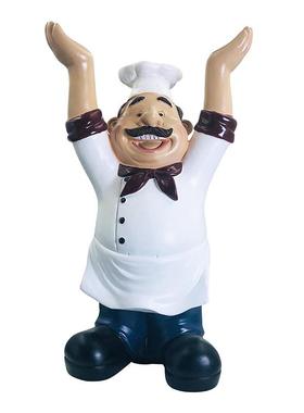 供应厨师水果托盘摆件客厅桌面装饰可放置食品树脂工艺品