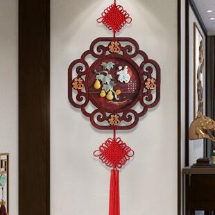 高端款 饰品福字入户门挂饰墙上电视墙两边客厅挂件 墙上玄关墙面装