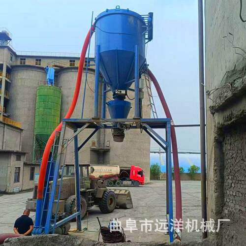 脉冲除尘吸灰机粉煤灰装负压抽灰机水泥矿粉装车气力吸料机