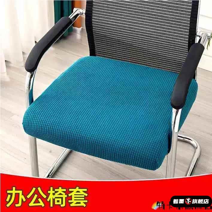 椅子套防猫抓家用弹力办公室电脑学习座椅罩2024新款四季凳子坐垫