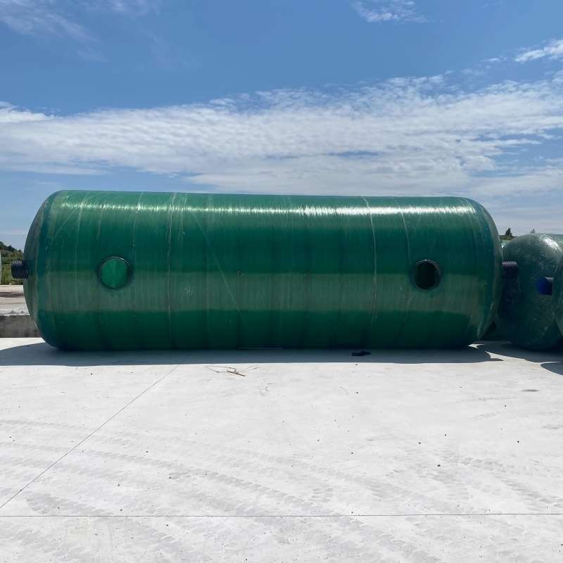 玻璃钢化粪池玻璃罐子新农村家用厕所三格式生活污水粪便处理设备