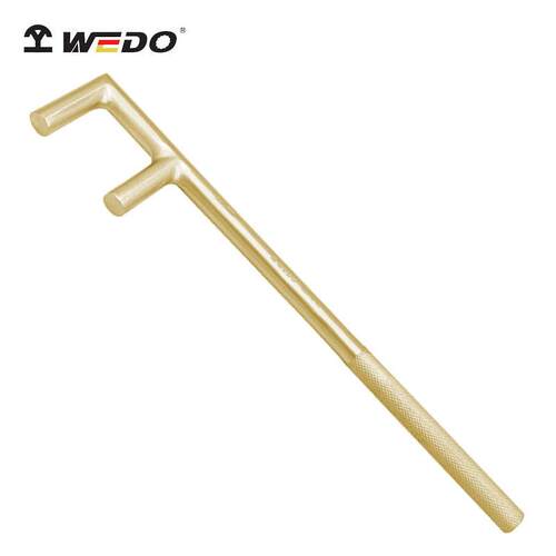 WEDO 维度 AL176 圆头轧花F扳手 防爆铝青铜工具