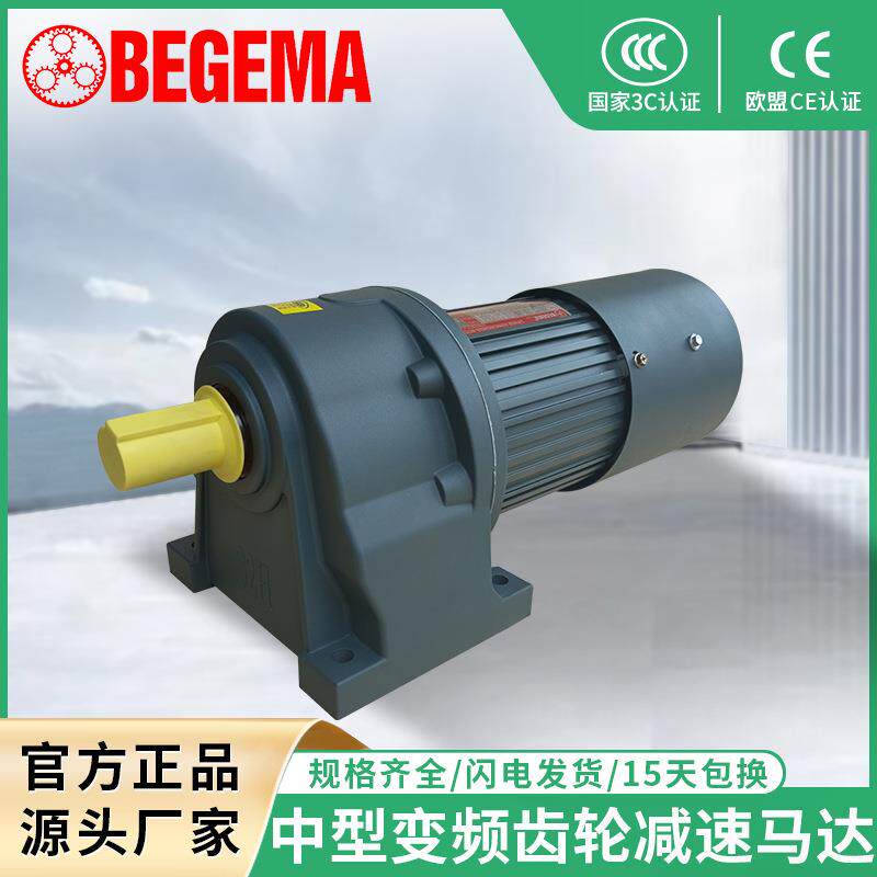 苏州厂家供应22轴100W200W齿轮轴减速机电机BH22-100-70-C