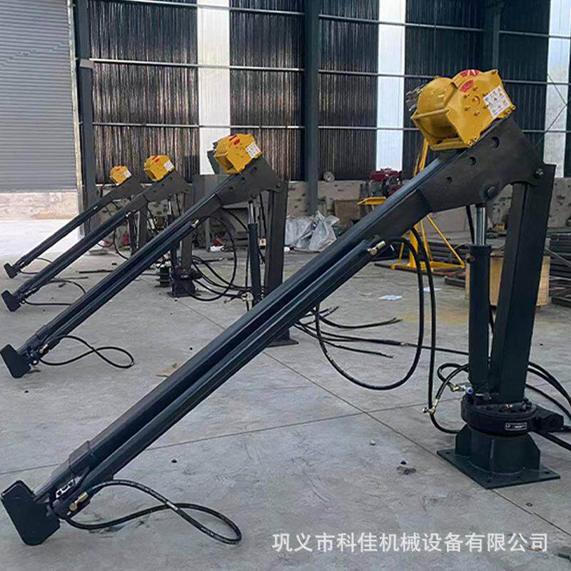 轻卡货车加装吊机一吨二吨三吨车载吊液压伸缩起重机码头吊克令吊