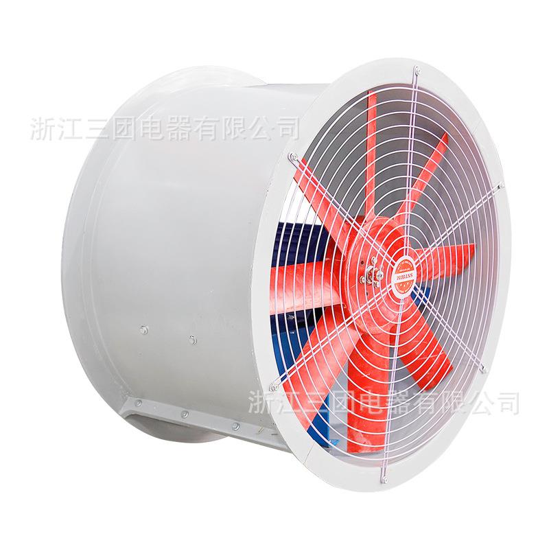玻璃钢轴流通风机FBT35-11防爆防腐风机管道式防爆排风扇低噪音