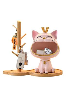 大嘴猫创意家居装饰品树脂工艺品摆件礼品客厅装饰发