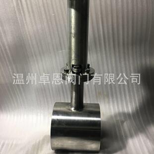 球阀对夹加长杆薄型球阀超短球阀碟式球阀仿意式加长球阀