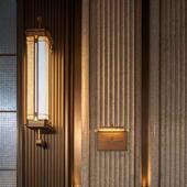 水波纹户外高档灯酒店大堂门口样品屋展示中心别墅外墙走廊过道长