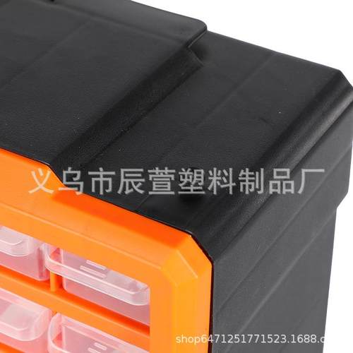 零件374盒抽屉式工具盒格螺分丝积木件电子元配件金五工具分类收