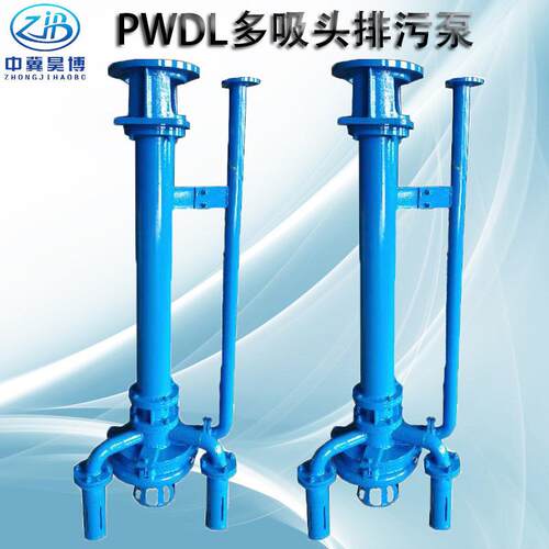 不锈钢80PWDL40-44立式液下多吸头污水排污泵 多吸头液下泵380V