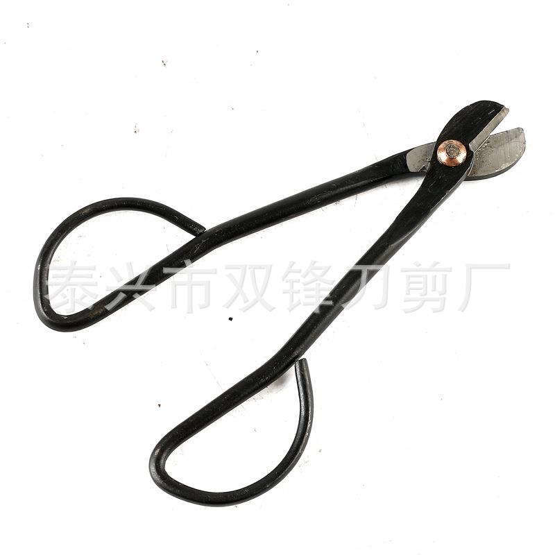 发黑园艺工具剪刀铝条剪铝线剪刀短头剪盆景园艺盆景造型专用剪