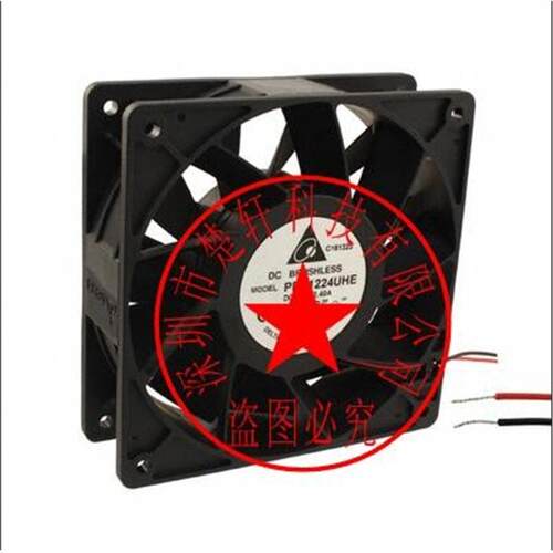 PFB1224UHE DC24V 2.40A 2线3线4线120*120*38大风量风扇