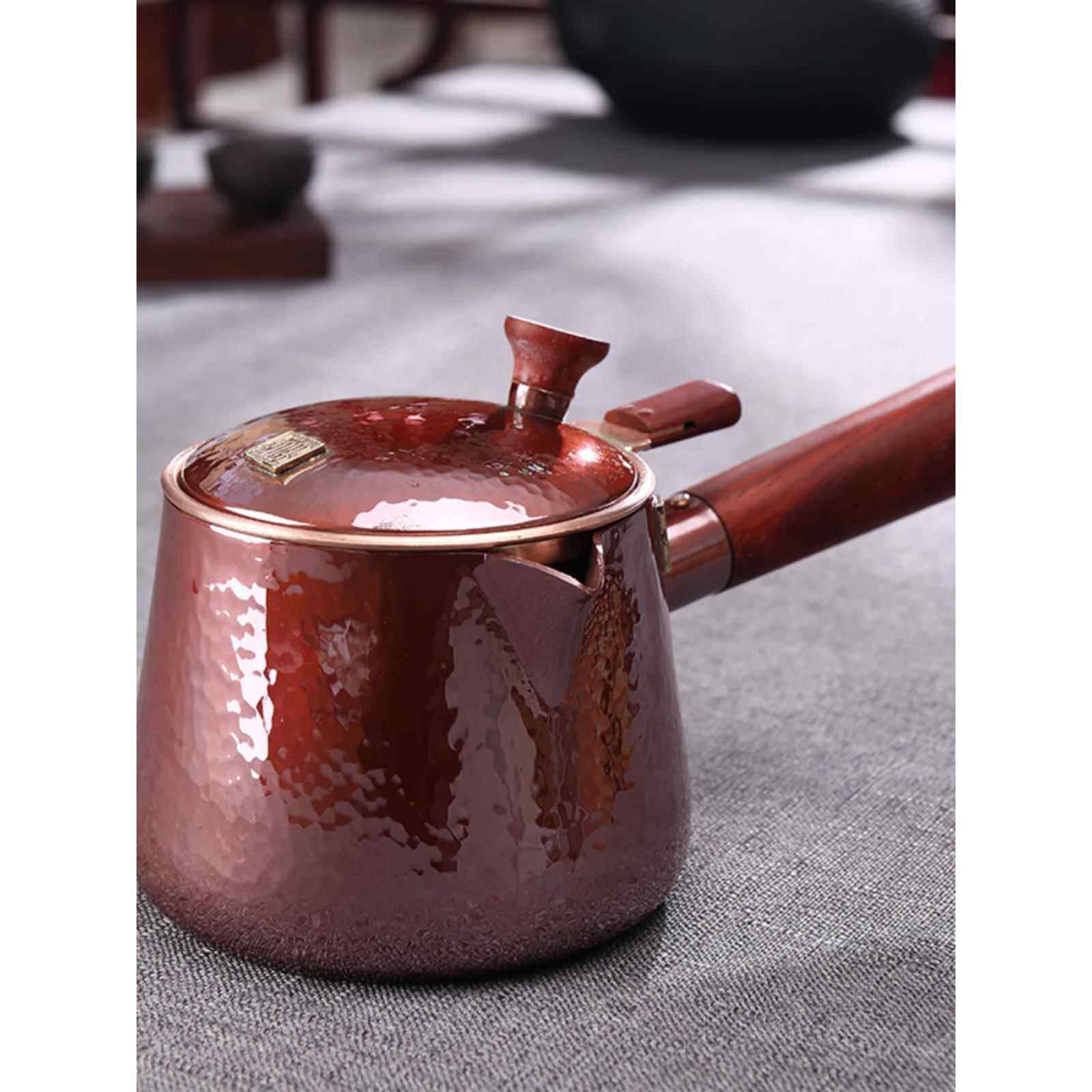 采购产品纯手工纯铜茶机，带过滤嘴的烘茶罐，铜，煮茶罐，铜茶壶