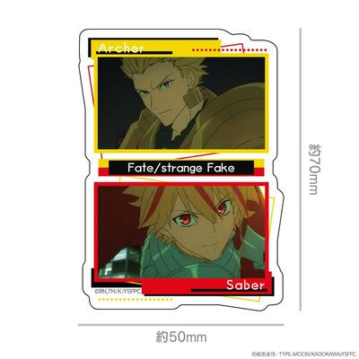 限购5/预定订金 ATFES Fate 奇异赝品 场面写 贴纸 W02607 周边