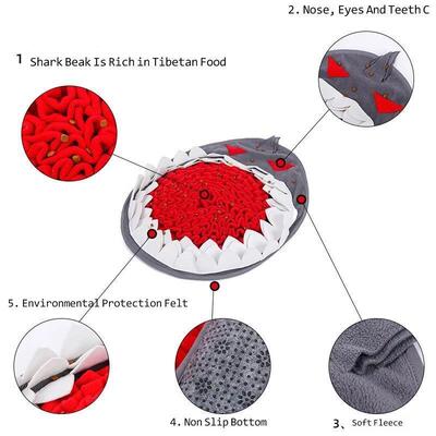 Pet Dog Snuffle Mat Nose Smell Training Sniffing Pad Dog Puz