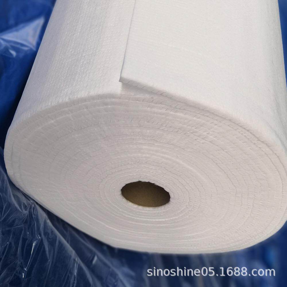 宇邦渣球含量低25mm厚多晶莫来石纤维毯