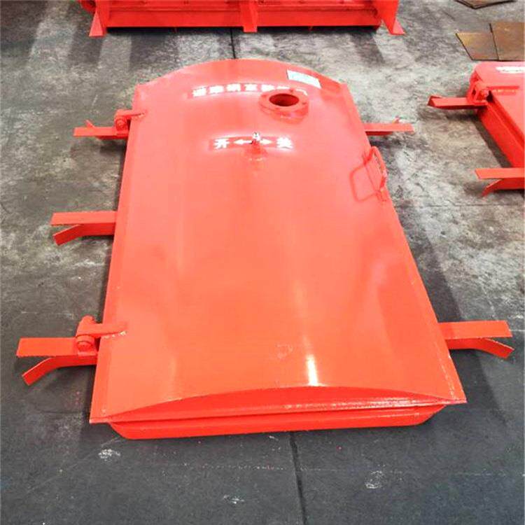 煤矿用抗冲击防护防爆门 山东九天现货供应 BMB型避难硐室防爆门