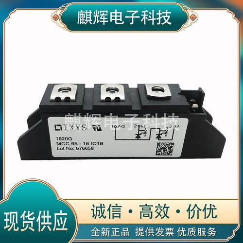 艾赛斯半导体控制整流器MCC95-26-56-16I01B-IO8B二极体MCC162-16