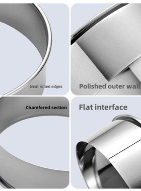 Round Cookie cake Cutters Pastry Baking Circle Ring Molds