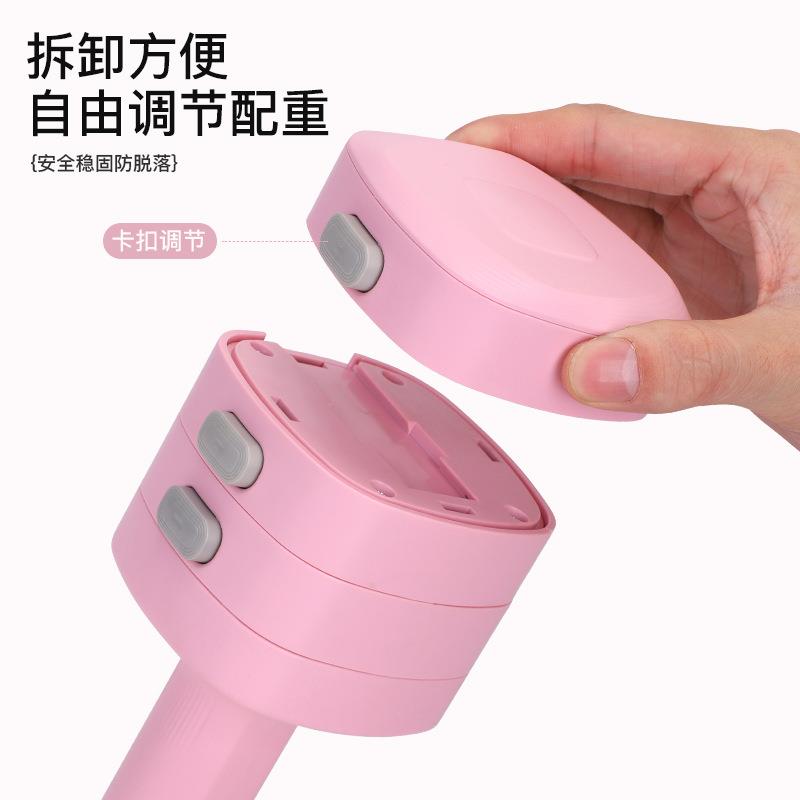 多功能哑铃二合一健身家用女士哑铃壶铃男士可调节重量训练拎壶