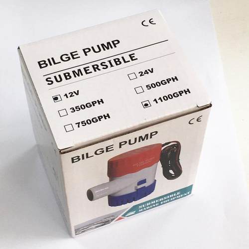 12V.24V直流潜水泵舱底泵游艇泵船用舱底泵