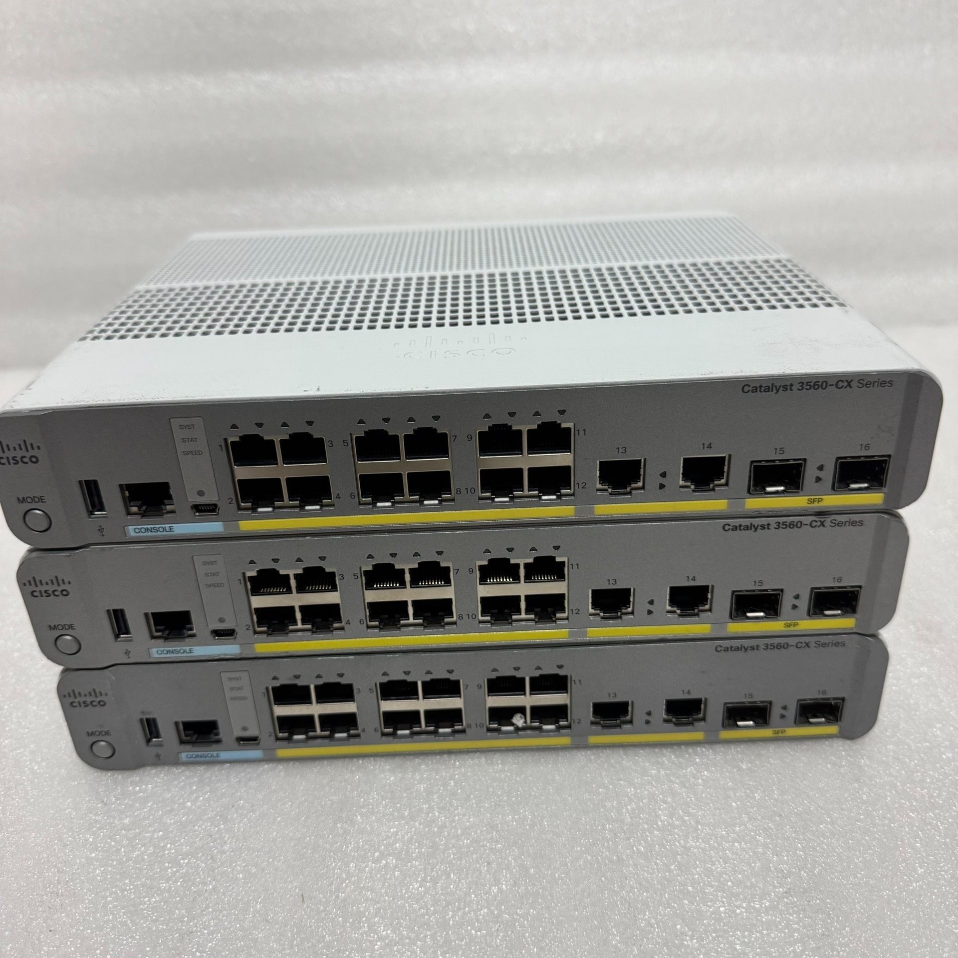 Cisco/思科 WS-C3560CX-12TC-S 12口