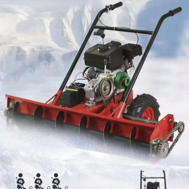 螺旋式手推式扫雪机小型全齿轮汽油道路铲雪清雪神奇多档可调