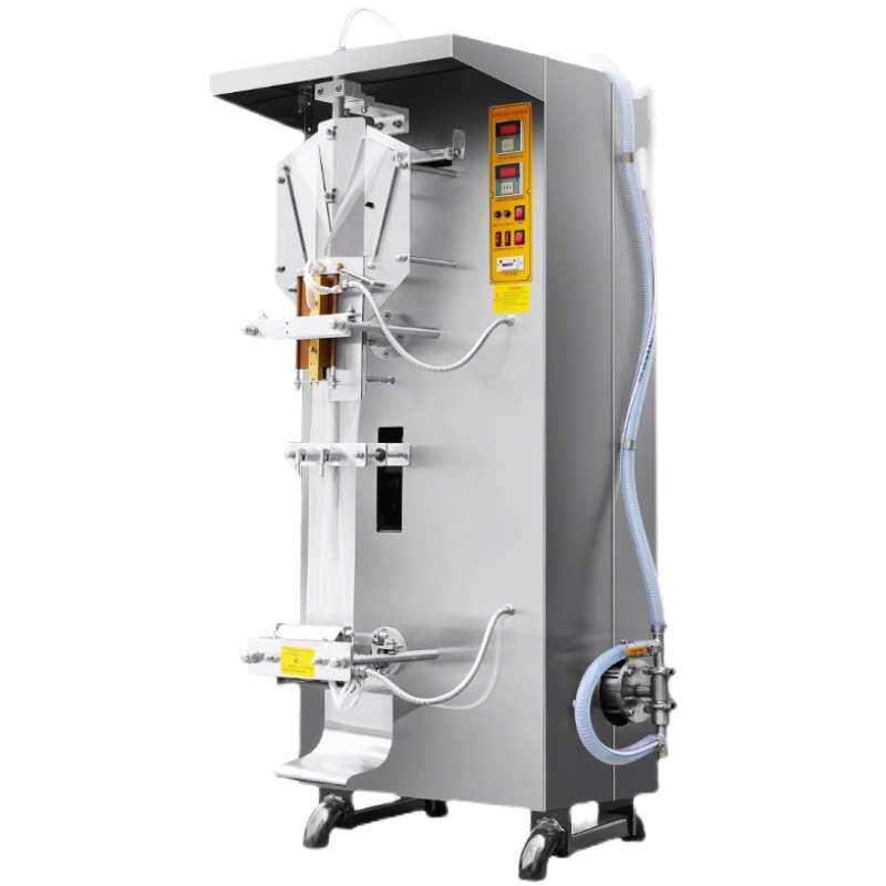 自动商用定量灌装酱油料酒豆奶果汁鲜奶羊奶牛奶烧酸奶液体包装机