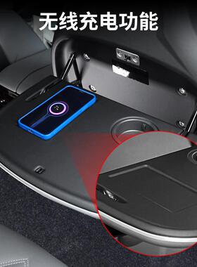 厂家直供适用极氪001多功能折叠桌板汽车改装专用后排车载小桌板