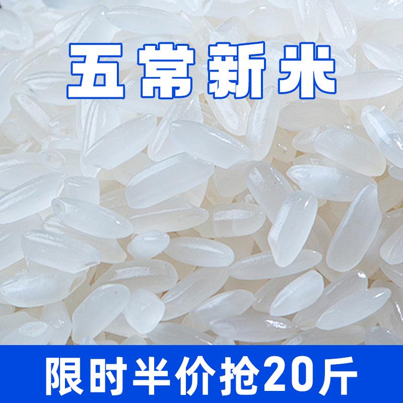2024年新米五常大米稻花香二号东北黑龙江香长粒20斤10斤5Kg10Kg