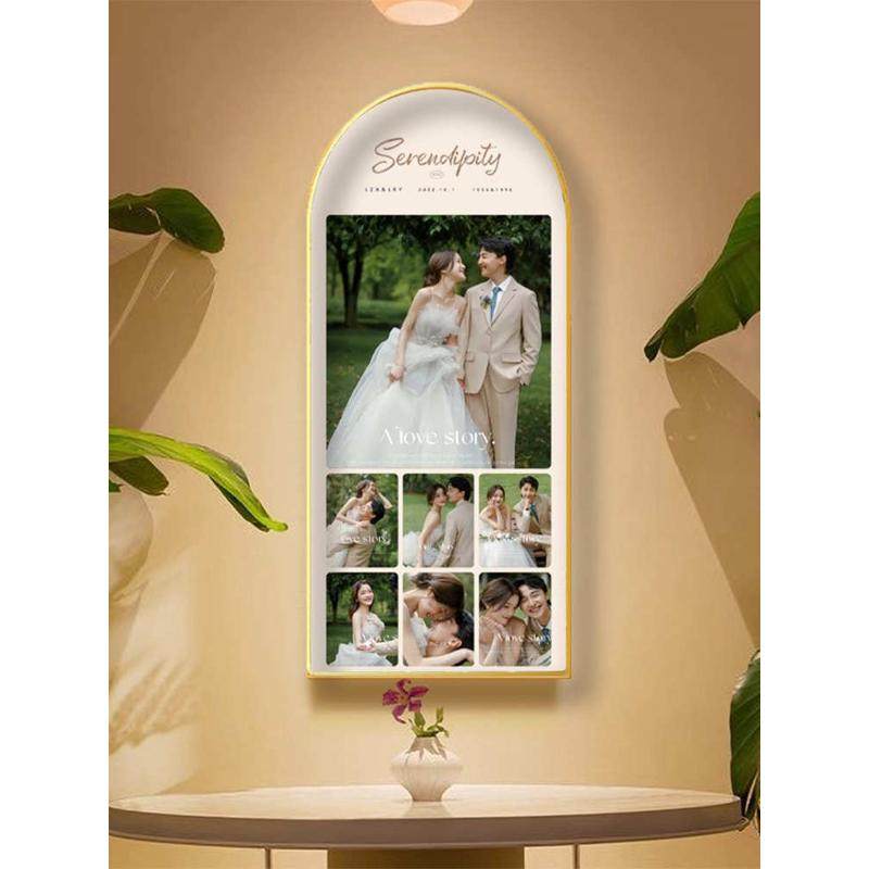 婚纱照相框摆台 照片洗照片结婚照挂墙相片冲洗打印加工 相框制作,家居饰品,现代装饰画,淘宝优惠券,粉丝福利购,淘宝优惠卷