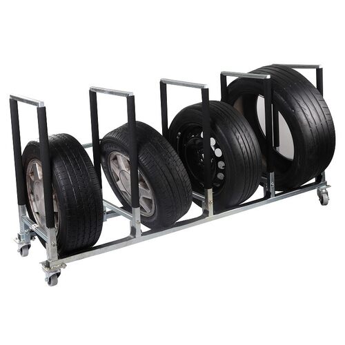 福瑞斯FRS020011汽车轮胎摆放架 4S店轮胎摆放车 轮胎展示架