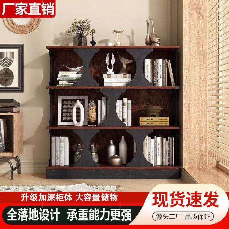 新款简约现代书柜高级人造板打造多层分格储物自由免漆环保E1