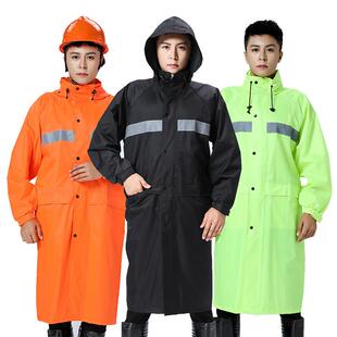 加厚双层防汛雨衣劳保执勤全身防暴雨雨披摩托车骑行长款连体防水