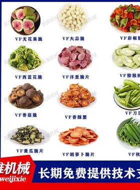 无商用黄瓜脆 花真果脆油炸脱油设 备VIM洋葱脆片西兰花脆空油炸