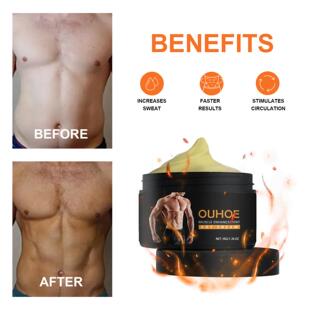 Cream Belly OUHOE Massage Muscle Toning Men Abdominal for