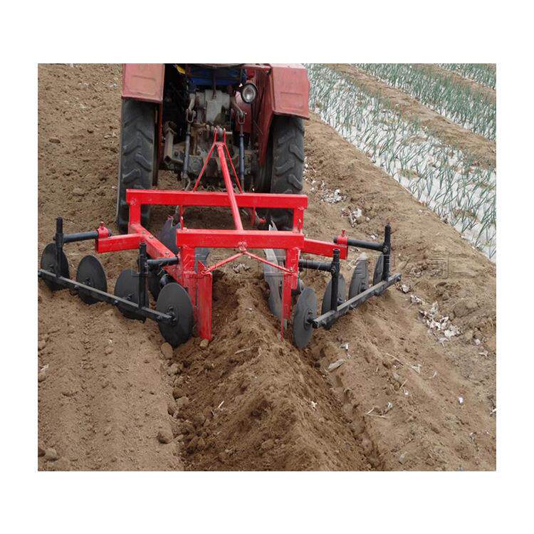 圆盘片多功能旋耕机 可调节宽度高度起垄机 拖拉机带动扶垄器现货
