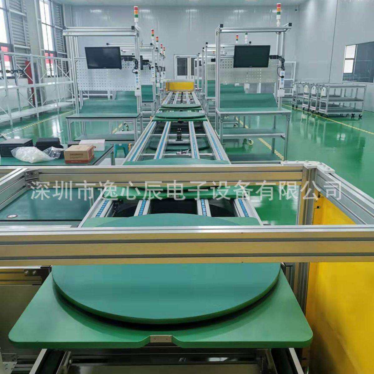 无锡生产线电力工商业电池储能组装线制作机械人旋转工装板3D建模