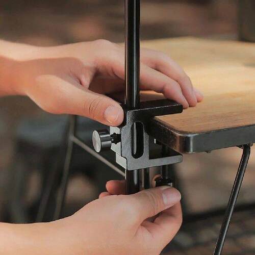 Camping Lamp Table Clip Table Clamp Light Stand