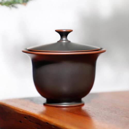 广西钦百壶手抓州坭兴陶茶杯手抓碗 高档茶 碗壶泥兴陶瓷茶具防烫