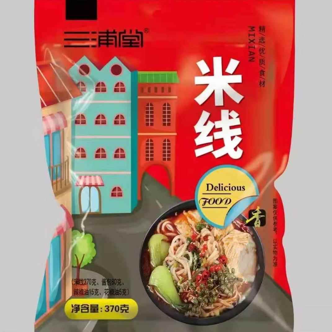 正宗三浦堂米线370克*5袋/9袋土豆粉冷面辣白菜下单注意看清规格