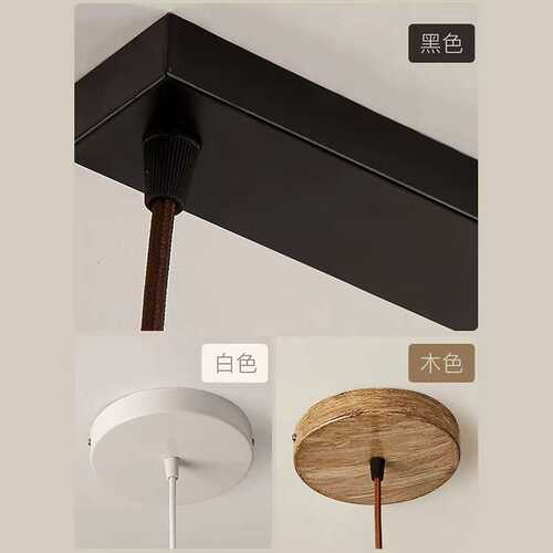 艺术吊灯日式侘寂风餐厅别墅民宿书房设计师奶油风中古中式复古灯