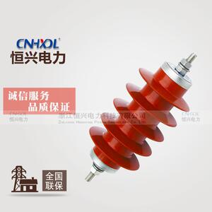 恒兴HY5WS-17/50高压10KV氧化锌避雷器配电型防雷器一体式无间隙
