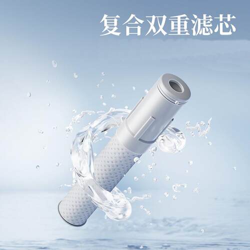ecoc浴室增亲压花洒喷头肤轻柔过滤加替压可调节换净oecoco/意化