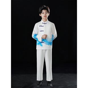 正品元儿童合演唱演出服中风礼服中小学旦生诗国歌朗诵比赛表服装
