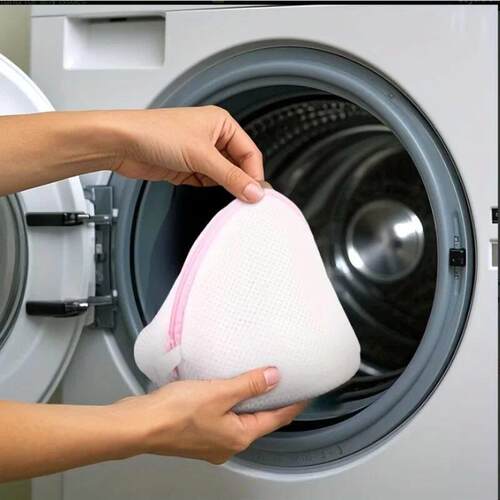 1PC Semicircular Bra Laundry Bags,for Underwear,Socks Preven